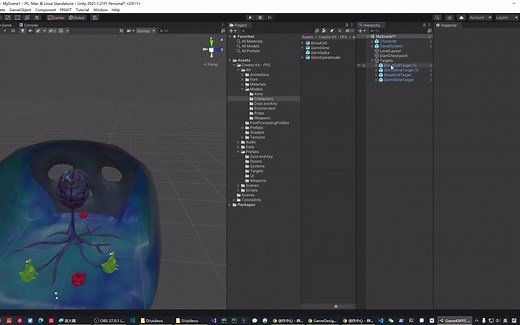 【unity2021入门教程】21-官方入门教程系列-04-CreatorKitFPS-03-对象分组&相对坐标世界坐标_哔哩哔哩_bilibili
