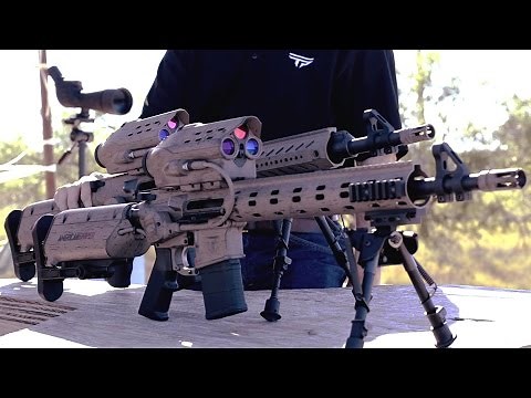 TrackingPoint - M600 SR Squad-Level Precision Guided Assault Rifle Live Firing [1080p]