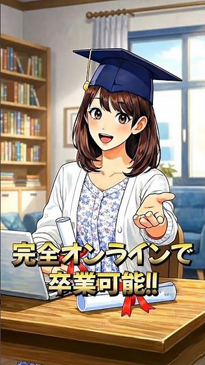 完全オンラインで卒業可能に！