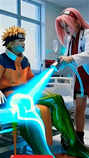 Sasuke & Naruto Turn Into Frogs?! 😂#new #viral # Ai Kids #Short