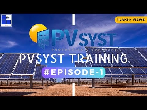 PVsyst Software Training #Episode 1/(Solar Power Training Episode 5 )#pvsyst #pvsystdesign