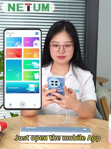 Print Anywhere with This Inkless Portable A4 Bluetooth Thermal Printer - $40.70