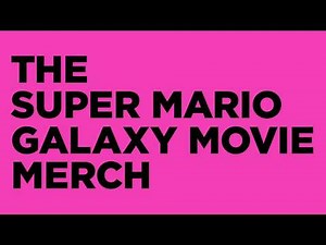 Power up your collection with Cineworld's The Super Mario Galaxy Movie Merch! 🌌