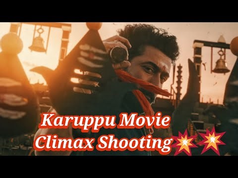 Karuppu Movie High Intense Climax Shooting ❤️‍🔥