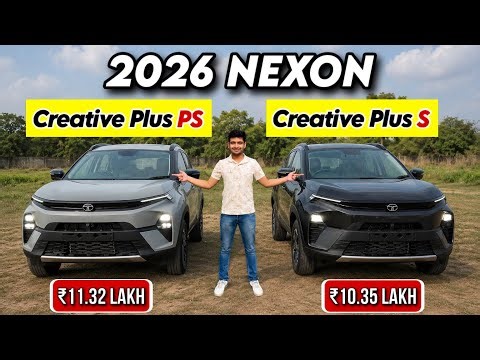 Tata Nexon CREATIVE PLUS S vs CREATIVE PLUS PS | Most Detailed Comparison!🔥