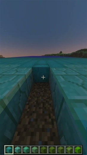 Minecraft purple-blue-green gradient #minecraft #minecraftshorts #viral