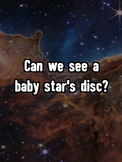 Jane explains how we can spot a star's disc #interestingfacts #physics #space