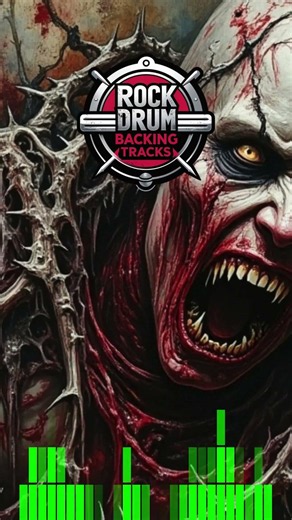 145 BPM Hard Rock Backing Track for Practice and Jamming #Shorts