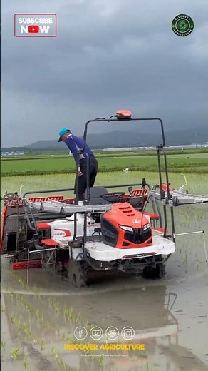 Amazing Rice Planting Machine