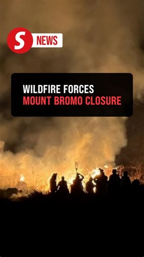 Indonesia closes all access to Mount Bromo as wildfire expands