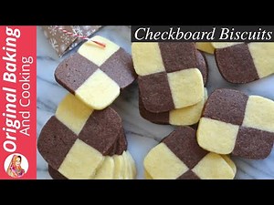 How To Shape CheckBoard Cookies | Recipe by Original Baking and Cooking.