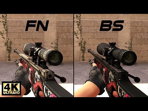 CSGO AWP | Duality - Skin showcase all floats [4K60FPS]