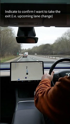 Enhanced Autopilot off ramp FAIL - 2024 Tesla Model Y - UK
