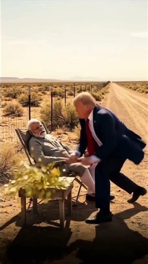 Trump Smashes the coca-cola and Modi Can’t Believe It! 😂#satire #shortsfeed #funny