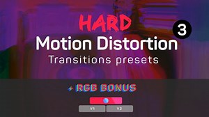 Hard Motion Distortion Transitions Presets 3 - Premiere Pro Presets | Motion Array