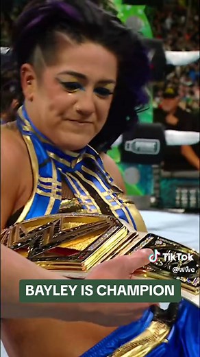 #Bayley Wins WWE Women's Championship at WrestleMania!