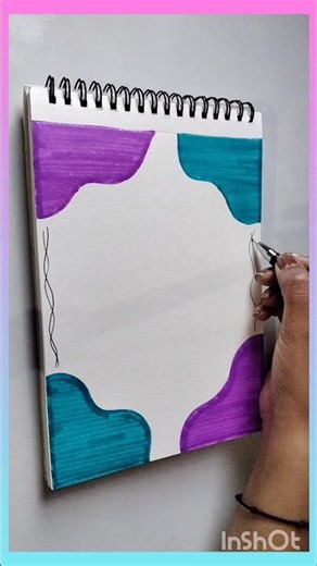 creative front page design ✨ punjabi 🩷 #artandcraft #art #frontpage #ytshorts #shorts