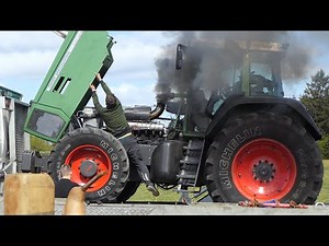 Fendt Vario 924, 930, 936, 939, 1050 & Favorit 824 Going Full Hammer at The Pulling Arena | DK Agri