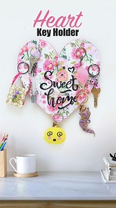 26K views · 118 reactions | How to make adorable Heart-Shaped Keychain Holder in just a few steps! #diy #keychains #heartshaped #homedecor #decoration #craftideas #handmade #howto #tutorial #decorating | D.I.Yay | Facebook