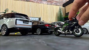 Miniature Diecast Models of Ultra-Luxury Cars
