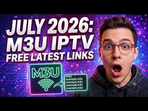 Latest M3U IPTV Links July 2026 | All Devices Supported