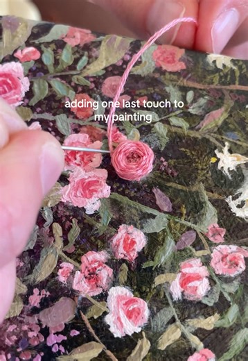 Magical Rose Stitch Techniques for Painting