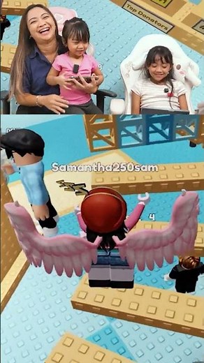 SAMANTHA VS AUDREY MAIN FLOATY TOWER ROBLOX #samanthagaming #roblox