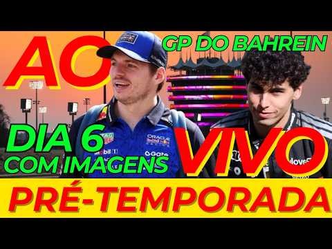 AO VIVO DIA 6 PRÉ-TEMPORADA VERSTAPPEN MELHORA E RBR CONFIRMA FAVORITISMO - F1 MANAGER 24