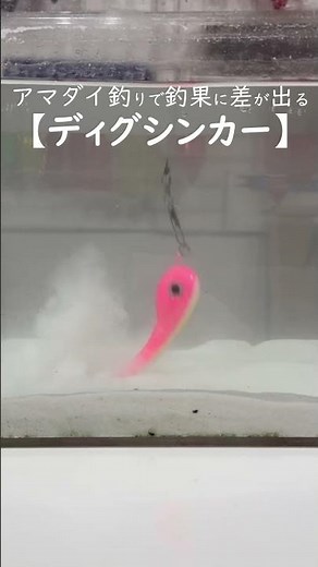 【船釣り】アマダイ釣りにオススメ！砂地での集魚効果UP！～ディグシンカー～ #釣り #fishing #アマダイ