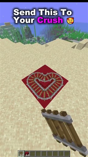 Heart ❤️ in 10 Sec #shorts #minecraft #heart