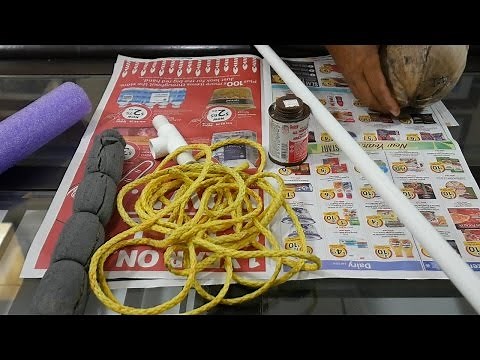 $20 DIY Kayak Stake Out - Push Pole - Full Build - No Tools