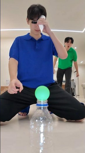 Cone Hat Challenge Harder Than It Looks😵
