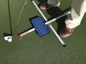 Practice-T Alignment & Ball Position Guide (White)