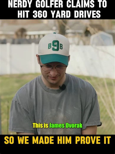 Nerdy Golfer Proves 360-Yard Drives: Part 1