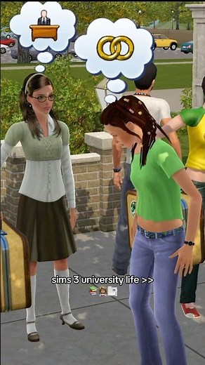 sims 3 university📚📝 #sims #sims3 #sims4 #sims4cc #university #gaming
