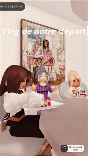 Vlog spécial avec Mel et amis dans Roblox