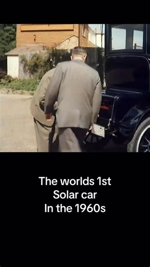 The worlds 1st solar car in the 1960s #electriccar #ev #fyp #interesting #allthingsrolling | Allthingsrolling