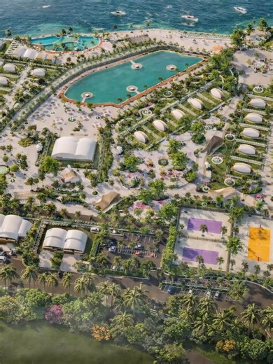 Tropical Resort Masterplan: Blending Architecture and Nature