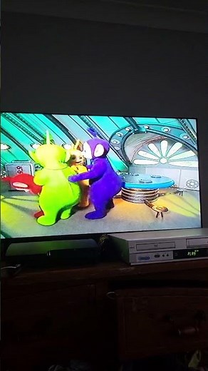 Teletubbies Big Hug Tinky Winky Shouts Big Hug
