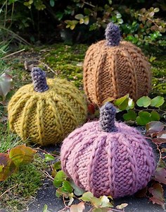 Cinderella’s Pumpkins – Knitting Pattern – Halloween Pumpkin With English Rib – Cozy Fall Home Décor – Instant PDF Download - Etsy UK