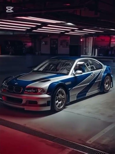 M3 GTR silver and blue 🤫😎😈🥰