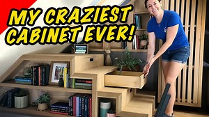 Create storage under stairs with built-in drawers easily