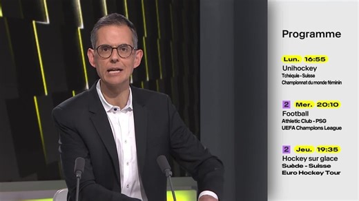 Le programme de la semaine - Sport dimanche - Play RTS