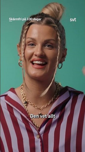”Man känner sig aldrig riktigt nöjd med sig själv.” 📲 Skärmfri på 100 dagar / SVT Play