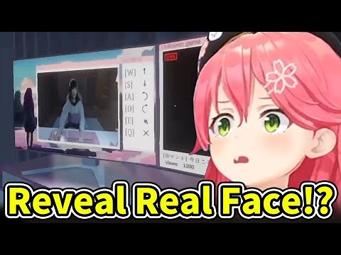 Miko reacts to VTuber getting exposed her real face on stream【Hololive/Eng sub】