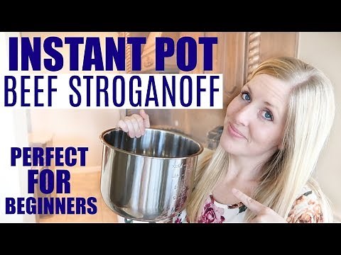 Easy Instant Pot Beef Stroganoff - Dump and Go Recipe - Perfect for Beginners (Slow Cooker TOO!)