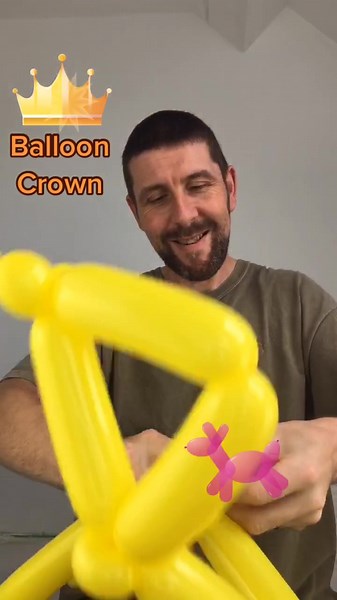 How to Make a Balloon Crown Tutorial