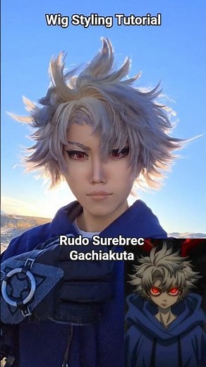 Gachiakuta: Rudo Surebrec Wig Styling Tutorial