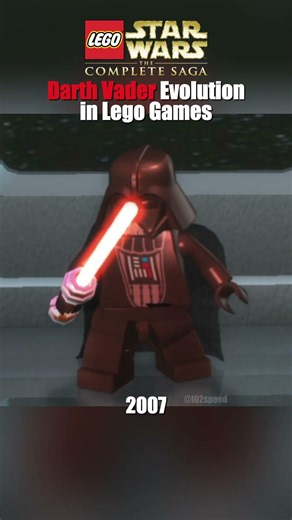 Darth Vader Evolution in Lego Star Wars Games! #legostarwars #shorts