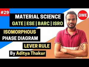 Lever Rule | Isomorphous Phase Diagram | Material Science | Aditya Thakur | GATE | ESE | BARC